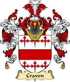 English Family Coat of Arms (v.25) Craven