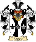 English Family Coat of Arms (v.25) Robyns or Robbins