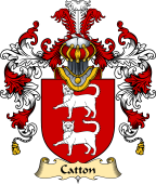 English Family Coat of Arms (v.25) Catton