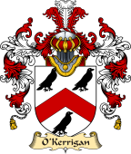 Irish Family Coat of Arms (v.25) O'Kerrigan