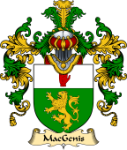 Irish Family Coat of Arms (v.25) MacGenis