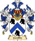 Welsh Family Coat of Arms (v.25) Genillin (FARCHOG, Caernarfonshire)