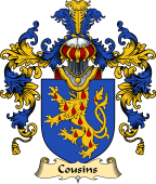 English Family Coat of Arms (v.25) Cousin (s) or Cosyn