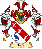 Irish Family Coat of Arms (v.25) Tod or Todd