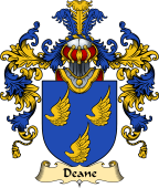 Irish Family Coat of Arms (v.25) Deane