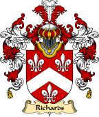 English Family Coat of Arms (v.25) Richards I