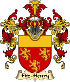 Irish Family Coat of Arms (v.25) Fitz-Henry