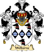 English Family Coat of Arms (v.25) Welborne or Welburn