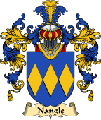 Irish Family Coat of Arms (v.25) Nangle