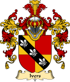 Irish Family Coat of Arms (v.25) Ivers