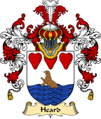 English Family Coat of Arms (v.25) Heard or Herd