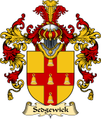 English Family Coat of Arms (v.25) Sedgewick