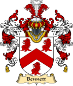 Irish Family Coat of Arms (v.25) Bennett