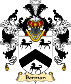 English Family Coat of Arms (v.25) Borman