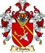 Irish Family Coat of Arms (v.25) O'Dooley or Dowley