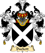 English Family Coat of Arms (v.25) Duckett