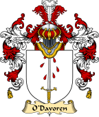 Irish Family Coat of Arms (v.25) O'Davoren