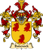 Scottish Family Coat of Arms (v.25) Badenoch or Badenock