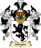 Welsh Family Coat of Arms (v.25) Morgan (of Langstone, and Pen-coed, Llanmartin)