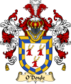 Irish Family Coat of Arms (v.25) O'Doyle