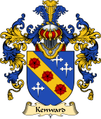 English Family Coat of Arms (v.25) Kenward