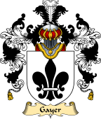 English Family Coat of Arms (v.25) Gayer