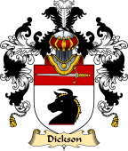 Irish Family Coat of Arms (v.25) Dickson