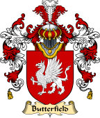 English Family Coat of Arms (v.25) Butterfield