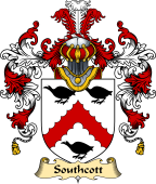 English Family Coat of Arms (v.25) Southcott