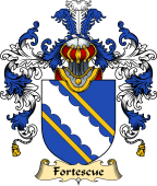 English Family Coat of Arms (v.25) Fortescue