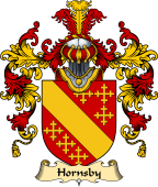 English Family Coat of Arms (v.25) Hornsby