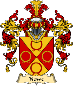 English Family Coat of Arms (v.25) New or Newe