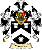 English Family Coat of Arms (v.25) Yeamans or Yeomons