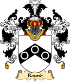 English Family Coat of Arms (v.25) Round