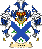 Irish Family Coat of Arms (v.25) Slator or Slater