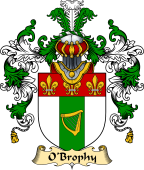 Irish Family Coat of Arms (v.25) O'Brophy