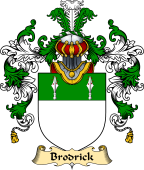 English Family Coat of Arms (v.25) Brodrick