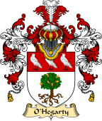 Irish Family Coat of Arms (v.25) O'Hegarty