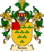 English Family Coat of Arms (v.25) Turton