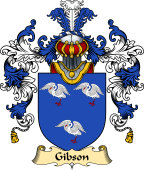 English Family Coat of Arms (v.25) Gibson