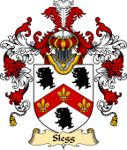 English Family Coat of Arms (v.25) Slegge or Slegg