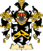 Irish Family Coat of Arms (v.25) Ball