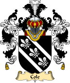 English Family Coat of Arms (v.25) Cole