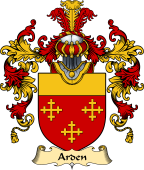 Welsh Family Coat of Arms (v.25) Arden (Sir John, of Cheshire)