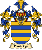 Welsh Family Coat of Arms (v.25) Pembridge (of Penbrugge, Herefordshire)