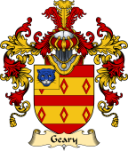 English Family Coat of Arms (v.25) Geary