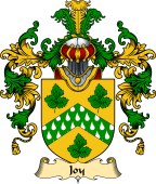 English Family Coat of Arms (v.25) Joy