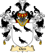 English Family Coat of Arms (v.25) Glen