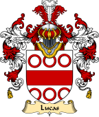 English Family Coat of Arms (v.25) Lucas