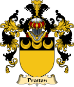 Irish Family Coat of Arms (v.25) Preston